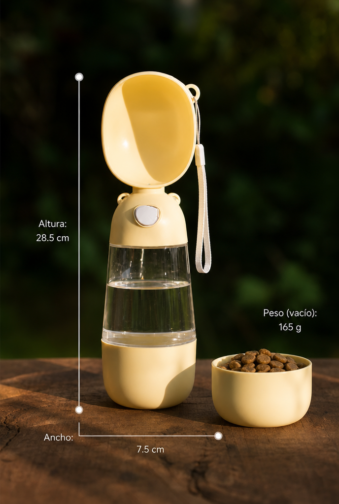 Hydro Paw Botella 2 en 1