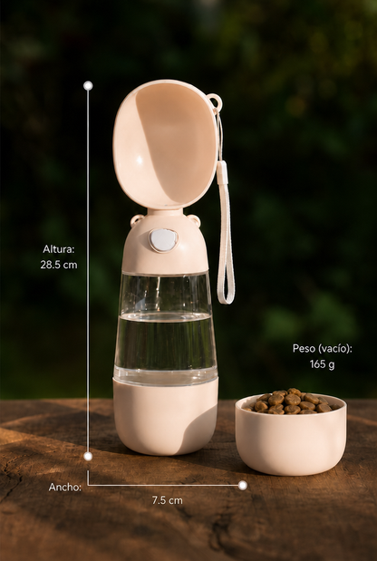 Hydro Paw Botella 2 en 1